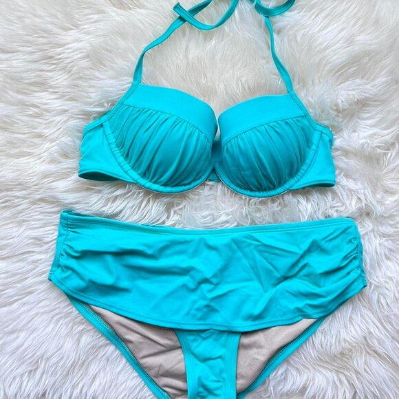 Sea green Victoria’s Secret y2k bikini set - Picture 1 of 8